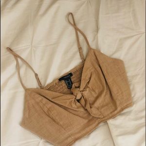 Forever 21, Size M, Brown top